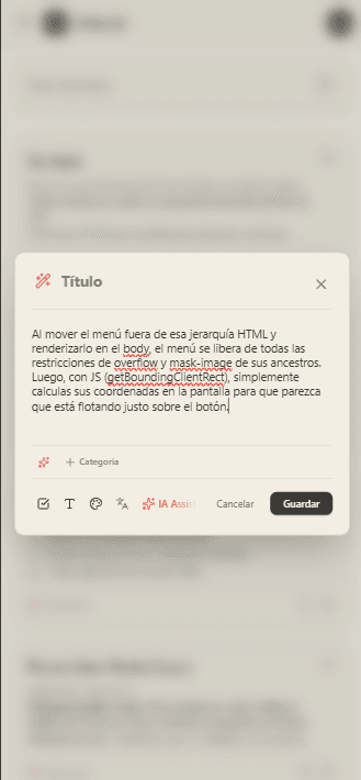 Gestión Inteligente de Notas con IA y Neon DB screenshot 3